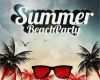 Flyer Vorlagen Party Neu sommer Strand Party Flyer Vorlage Vektor Illustration