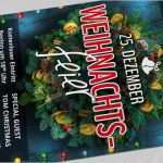 Flyer Vorlagen Weihnachten Erstaunlich Flyer Vorlage Für Weihnachten – Version 4 Für Flyer Und