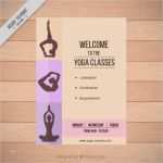 Flyer Vorlagen Yoga Neu Silhouetes Yoga Kurse Flyer
