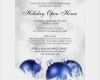 Flyer Weihnachtsfeier Vorlage Einzigartig Business and Store Christmas & Holiday Open House Flyer