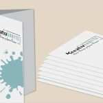 Flyer Wickelfalz 6 Seitig Vorlage Hübsch Folder Din Lang Wickelfalz 170g Qm Werbeagentur In