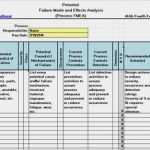 Fmea Vorlage Excel Hübsch Fmea Template In Excel