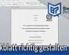 Fom Hausarbeit Vorlage Einzigartig Deckblatt Gestalten