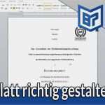 Fom Hausarbeit Vorlage Einzigartig Deckblatt Gestalten