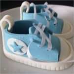 Fondant Babyschuhe Vorlage Erstaunlich Tauftorte „converse“ – Beartblog