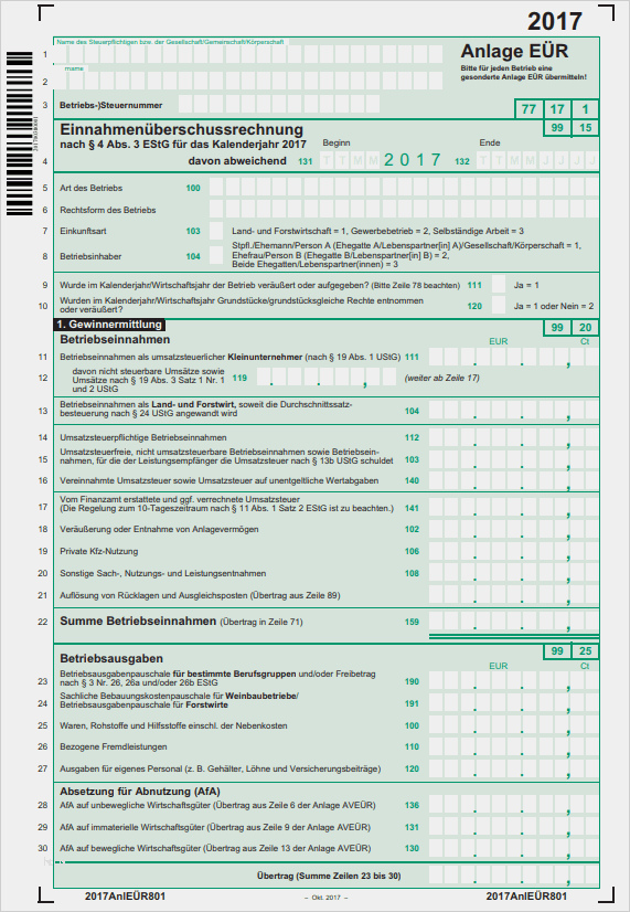 Formlose Gewinnermittlung Kleinunternehmer Vorlage Kostenlos Cool Anlage EÜr Jetzt Auch Für Kleinunternehmer Pflicht