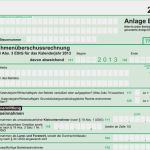 Formlose Gewinnermittlung Kleinunternehmer Vorlage Kostenlos Erstaunlich Einnahmeüberschussrechnung Anlage EÜr 2013