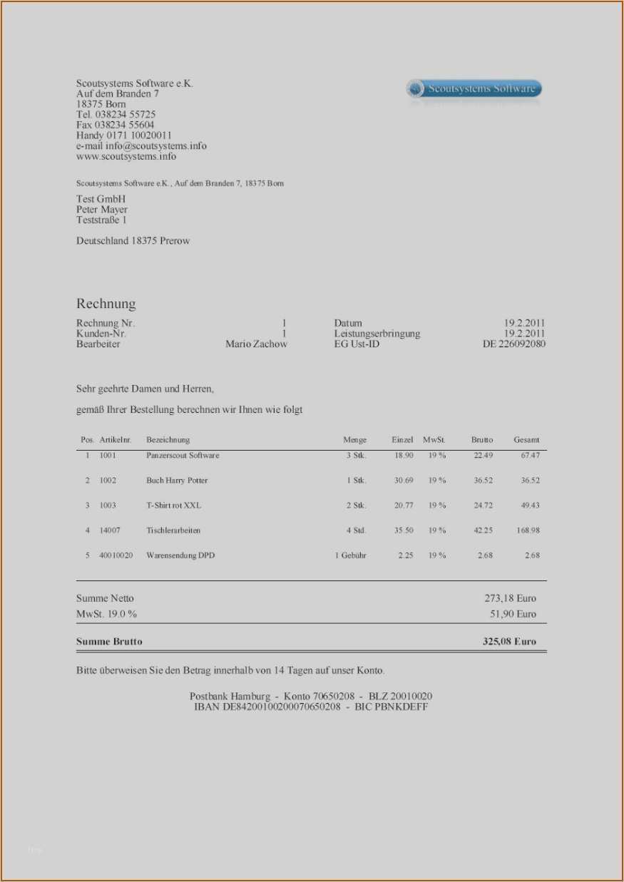 Formlose Gewinnermittlung Kleinunternehmer Vorlage Kostenlos Genial 18 Muster Kleinunternehmer Rechnung Vorlagen123