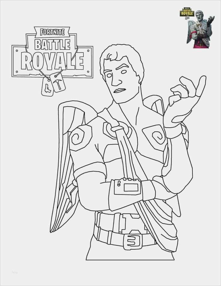 Fortnite Vorlage Wunderbar fortnite Coloring Sheets to Print fortnite Printables
