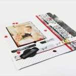 Fotoalbum Vorlage Inspiration Kostenlose Anleitung Fotoalbum Hochzeitsalbumseite Gestalten