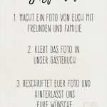 Fotoaufgaben Hochzeit Vorlage Schön Alternative Gästebuchgestaltung Mit Einer sofortbildkamera