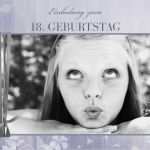 Fotobuch 18 Geburtstag Vorlage Genial Einladung 18 Geburtstag Liliane 1