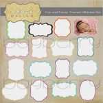 Fotobuch Photoshop Vorlage Großartig Fun and Fancy Instant Download Shop Frames with