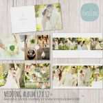 Fotobuch Vorlagen Photoshop Fabelhaft Wedding Album Template 12 X 12 and 10x10 Inch by