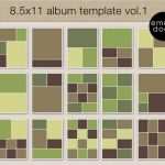 Fotocollage Vorlage Download Luxus 8 5 X 11 Album Vorlage Foto Collage Template Fotobuch