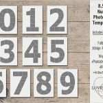 Fotocollage Word Vorlage Fabelhaft 8 5x11 Number Template Pack Templates On Creative