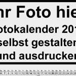 Fotokalender Basteln Vorlagen Einzigartig Fotokalender 2018 Als Word Vorlagen Zum Ausdrucken