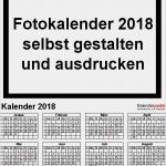 Fotokalender Vorlage 2019 Beste Fotokalender 2018 Als Word Vorlagen Zum Ausdrucken