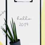 Fotokalender Vorlage 2019 Cool Druckvorlage Minimalistischer Kalender 2019