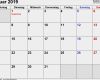 Fotokalender Vorlage 2019 Einzigartig Kalender Januar 2019 Als Pdf Vorlagen