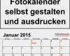 Fotokalender Vorlage 2019 Genial Fotokalender 2015 Als Word Vorlagen Zum Ausdrucken Kostenlos