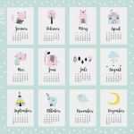Fotokalender Vorlage Kostenlos Schön Jahres Kalender Zum Ausdrucken Mit Niedlichen Motiven
