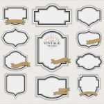 Frames HTML Vorlagen Bewundernswert Frame Vintage Template — Stock Vector © Liubou