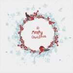 Frames HTML Vorlagen Fabelhaft Christmas Template with Bullfinches Red Beries and Snow