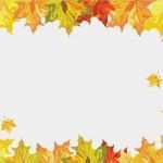 Frames HTML Vorlagen Genial Hojas De Otoño Marco Con Cada Arce — Archivo Imágenes