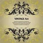 Frames HTML Vorlagen Süß Vintage Template Frame — Stock Vector © Sanyal