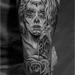 Frauengesicht Tattoo Vorlage Hübsch La Catrina Tattoo Bedeutung Was Steht Hinter Dem Trend