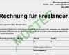 Freelancer Rechnung Vorlage Angenehm Gratis Musterrechnung Für Freiberufler 2017