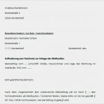 Freigabeerklärung Mietkaution Vorlage Schön Muster Aufforderung Zur Anlage Der Mietkaution Zum Download