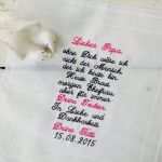 Freudentränen Hochzeit Vorlage Süß Accessoires Freudentränen Taschentuch Für Hochzeit Ein