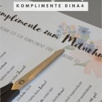 Freudentränen Vorlage Word Beste Freebie Komplimente Zum Mitnehmen Diy Hochzeit