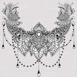 Friedhof Tattoo Vorlage Genial Mehndy Blumen Tattoovorlage Vektor Illustration