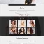 Friseur Homepage Vorlage Erstaunlich Landing Page Template Für Friseursalon
