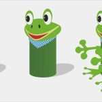 Frosch Vorlage Ausschneiden Angenehm Klassewasser Frosch Kinder
