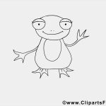 Frosch Vorlage Ausschneiden Angenehm Vorlage Zum Ausmalen Frosch