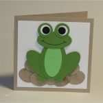 Frosch Vorlage Ausschneiden Großartig Stefanie S Scrapbookwelt Eine Karte Mit Frosch Aus