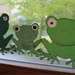 Frosch Vorlage Ausschneiden Schönste Klassenkunst Fensterdeko Frösche