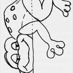 Frosch Vorlage Ausschneiden Wunderbar Bastelndsaction Basteln Kantenhocker Sitzender Frosch