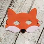 Fuchs Maske Vorlage Angenehm Fuchs Maske Herr Fuchs Kinder Filz Fuchs Maske Von