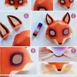 Fuchs Maske Vorlage Beste Die Besten 25 Fuchsmaske Ideen Auf Pinterest