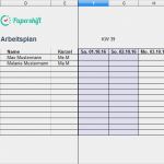Fuhrpark Excel Vorlage Fabelhaft Arbeitsplan Vorlage Excel Kostenloser Download