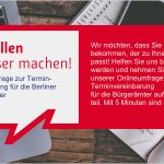 Führungszeugnis Zur Vorlage Bei Einer Behörde Berlin Gut Terminvereinbarung Bei Berliner Behörden Serviceportal