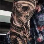 Full Sleeve Tattoo Vorlagen Beste Awesome Skull Tattoo