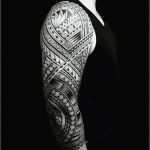 Full Sleeve Tattoo Vorlagen Erstaunlich 50 Polynesian Half Sleeve Tattoo Designs for Men Tribal