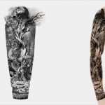 Full Sleeve Tattoo Vorlagen Luxus Custom Tattoo Sleeve Designs