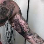 Full Sleeve Tattoo Vorlagen Wunderbar 70 Ship Tattoo Ideas for Men A Sea Sailor Designs